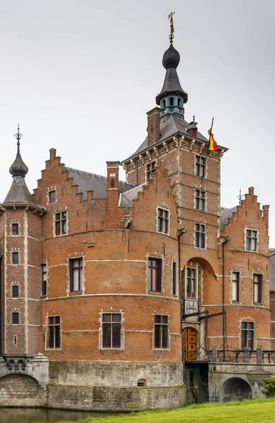 Ooidonk Castle Castello Nella Città Deinze Fiandre Orientali Belgio — Foto Stock