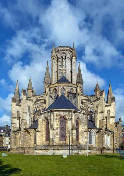 Catedral Coutances Una Catedral Gótica Católica Construida Entre 1210 1274 —  Fotos de Stock
