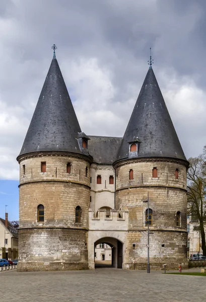 Puertas Recinto Del Palacio Del Obispo Beauvais Francia —  Fotos de Stock