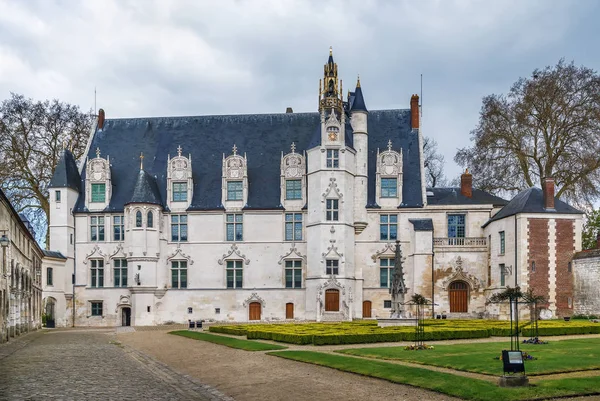 Zahrada Bývalý Biskupský Palác Beauvais Francie — Stock fotografie