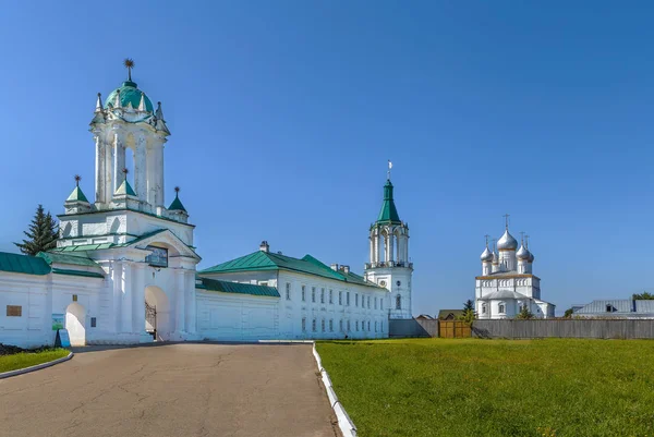 Kurtarıcı Başkalaşım Katedrali Rusya Nın Rostov Kentinde Spaso Yakovlevsky Manastırı — Stok fotoğraf