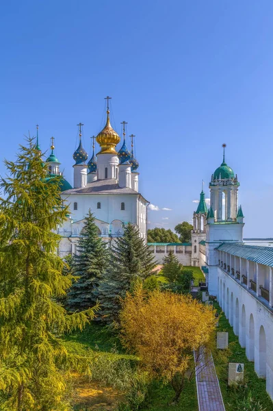 Catedral Concepción Santa Ana Monasterio Spaso Yakovlevsky Rostov Rusia —  Fotos de Stock