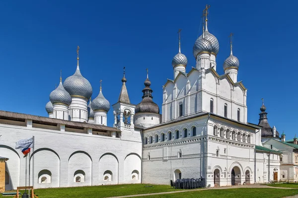 俄罗斯罗斯托夫克里姆林宫基督复活之门教堂 — 图库照片