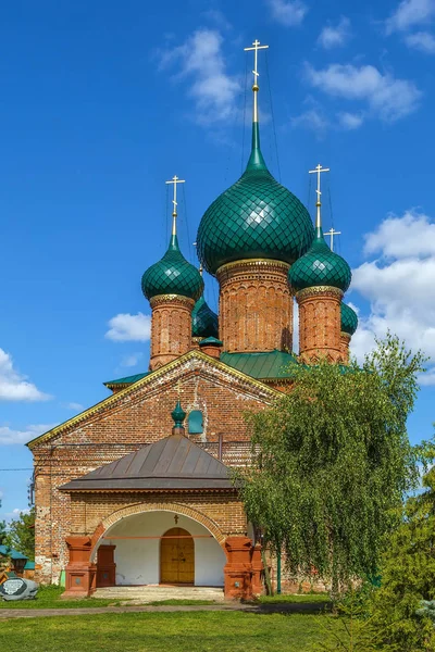 Iglesia Del Icono Vladimir Madre Dios Korovniki Yaroslavl Rusia — Foto de Stock