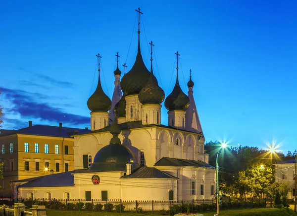 Iglesia Transfiguración Jesús Tarde Yaroslavl Rusia —  Fotos de Stock