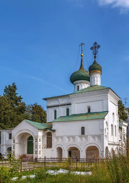 Iglesia Natividad Cristo Yaroslavl Rusia —  Fotos de Stock