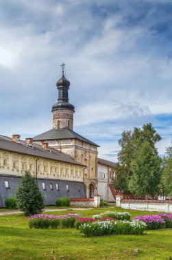 Kutsal kapıları. (1523) Kirillo Belozersky Manastırı, Rusya kapısı kilisede ile