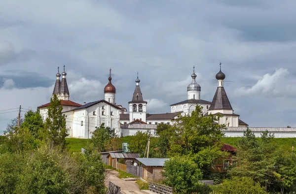 Ferapontov Manastırı Görünümünden Köyü Rusya Federasyonu — Stok fotoğraf