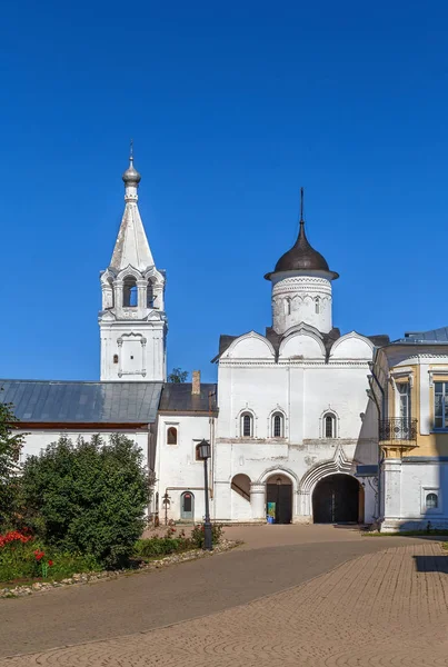 Church Gate Spaso Prilutsky Klášter Vologda Rusko — Stock fotografie