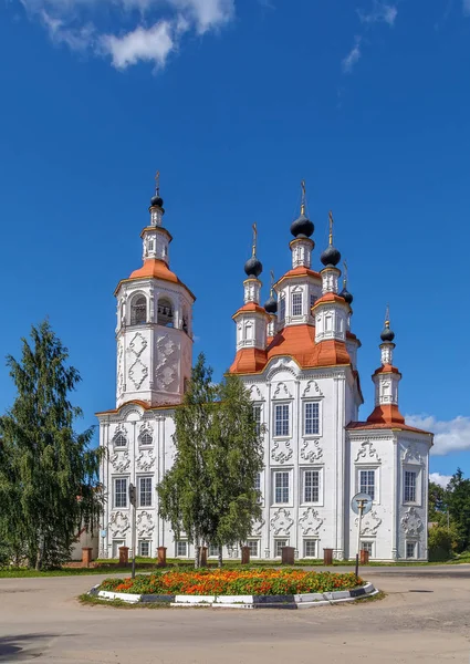 Chiesa Dell Ingresso Gerusalemme Totma Russia Questo Stile Talvolta Indicato — Foto Stock