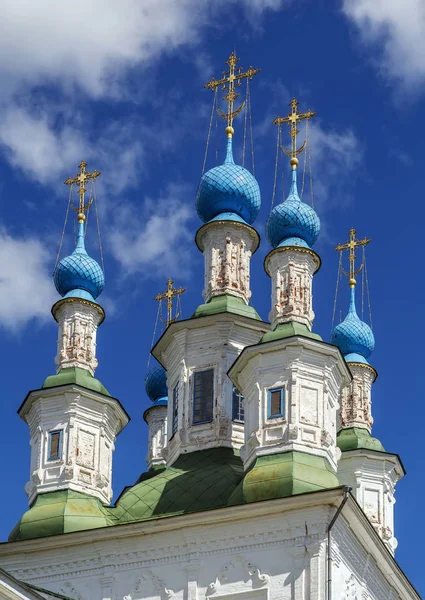 Iglesia Santísima Trinidad Zelenskaya Rybatskaya Sloboda Totma Rusia — Foto de Stock