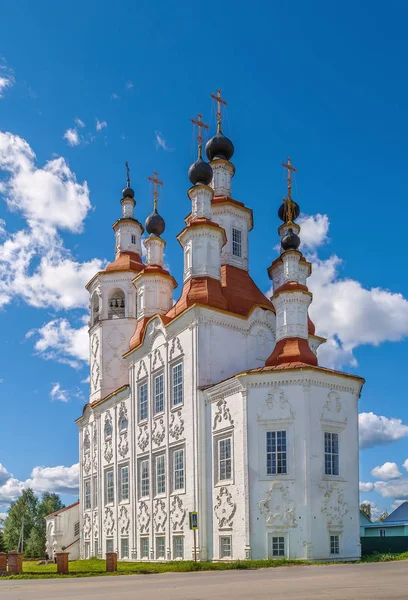 Kyrkan Träder Jerusalem Totma Ryssland Denna Stil Ibland Kallad Totma — Stockfoto