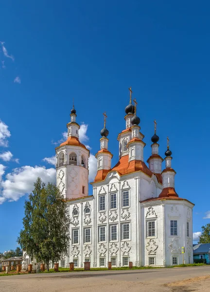 Iglesia Entrada Jerusalén Totma Rusia Este Estilo Veces Conoce Como — Foto de Stock