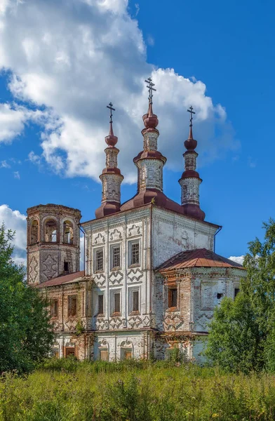 Chiesa Della Risurrezione Cristo Varnitsy Totma Russia — Foto Stock