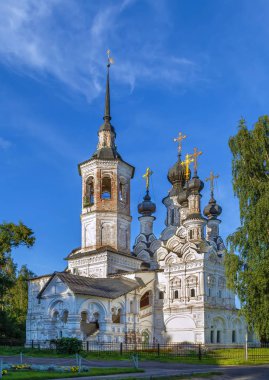 Kilise yükseliş içinde Veliky Ustyug, Vologda region, Rusya Federasyonu