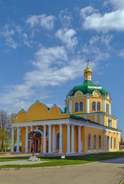 İsa'nın doğuş Kilisesi olan bölge, Ryazan Kremlin üzerinde Ryazan, Rusya Federasyonu yer alır