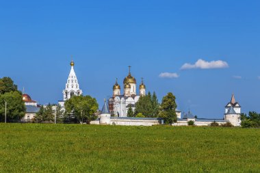 Mozhaysk, Moscow region, Rusya Federasyonu Ortaçağ müstahkem manastırda Luzhetsky Manastırı olduğunu