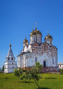Luzhetsky Manastırı Mozhaysk, Moscow region, Rusya Federasyonu bir ortaçağ müstahkem manastır var. Doğuş bakire Mary Katedrali