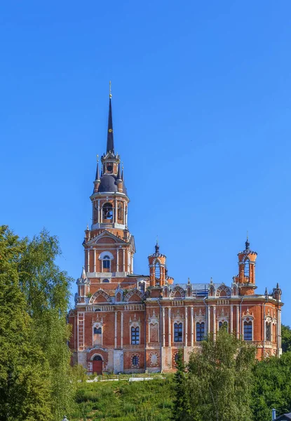 1779 1812 年クレムリン モジャイスク ロシアの領土にゴシック リバイバル様式の聖ニコラス大聖堂が建てられました — ストック写真