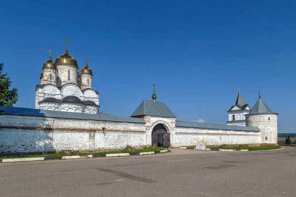 Luzhetsky Klášter Středověký Opevněný Klášter Pljosu Moskevská Oblast Rusko — Stock fotografie