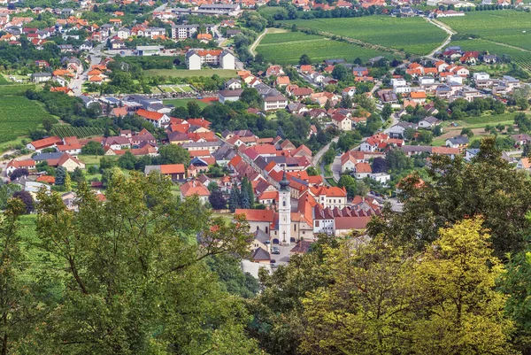 Vista Arredores Gottweig Abbey Hill Áustria — Fotografia de Stock