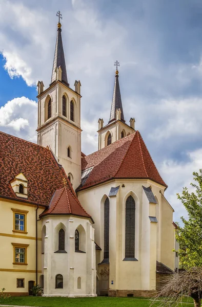 Goss Abbey Tidigare Benediktinska Nunneklostret Leoben Steiermark Österrike Abbey Kyrka — Stockfoto