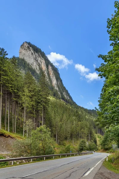 Paysage Avec Rocher Autoroute Styrie Autriche — Photo