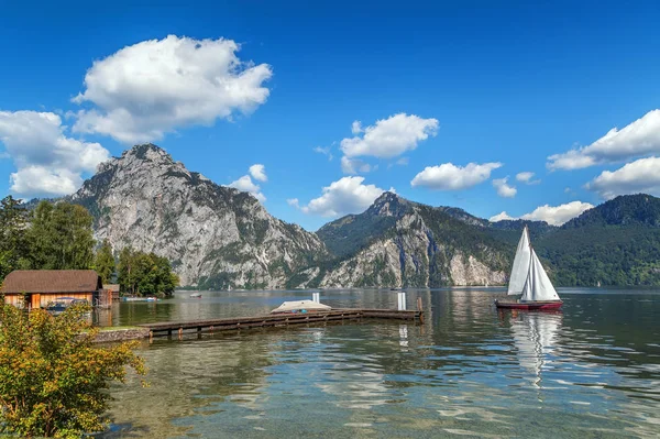 Uitzicht Het Meer Altaussee Stiermarken Oostenrijk — Stockfoto