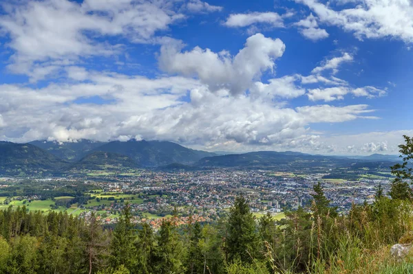 View Villach Surrounding Area Mountain Austria — Stock Photo, Image