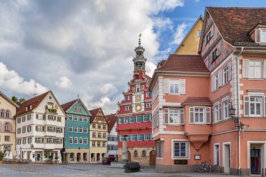 Esslingen am Neckar, Almanya 'da eski belediye binası olan meydan