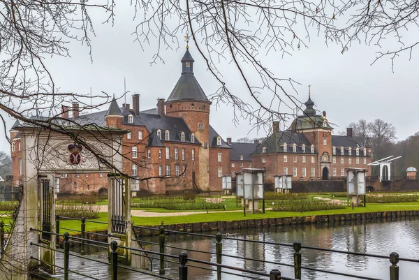 Schloss Anholt Ist Eine Der Größten Wasserburgen Münsterland — Stockfoto