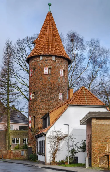 Kuhmturm Tower Borken Muensterland Renania Settentrionale Vestfalia Germania — Foto Stock