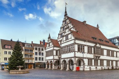 Rönesans belediye binası 1616 yılında Paderborn şehir merkezinde, Almanya 'da inşa edildi.