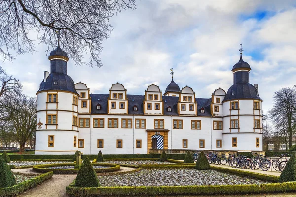 Neuhaus Castle Former Residence Bishop Princes Quite Famous Renaissance Castle — Stock Photo, Image