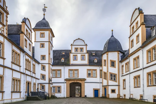 Neuhaus Castle Former Residence Bishop Princes Quite Famous Renaissance Castle — Stock Photo, Image