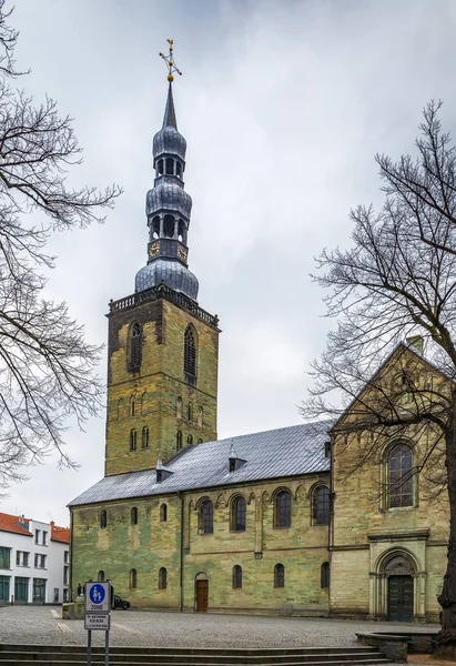 聖ペテロ教会は1150年に奉献され ドイツのソーストで最も古い教会です — ストック写真