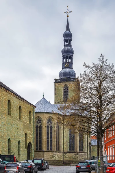 Peterskyrkan Invigdes 1150 Det Den Äldsta Kyrkan Soest Tyskland — Stockfoto