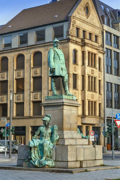 Otto Von Bismarck Monument Düsseldorf City Center Tyska — Stockfoto
