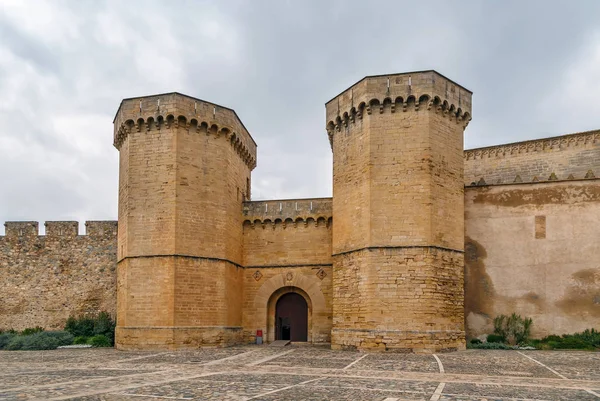 Koninklijke Abdij Van Santa Maria Poblet Een Cisterciënzerklooster Gesticht 1151 — Stockfoto