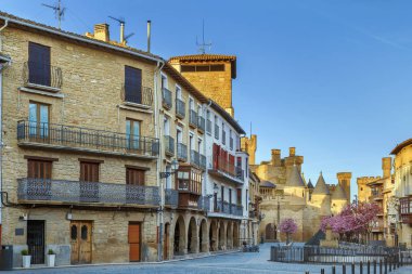 Sokak Olite, Navarre, İspanya