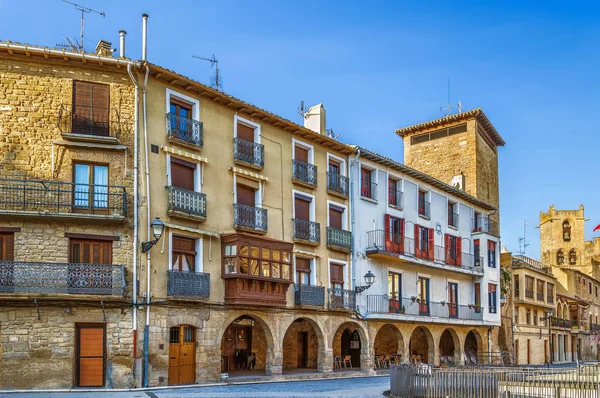 Rua Olite Navarra Espanha — Fotografia de Stock