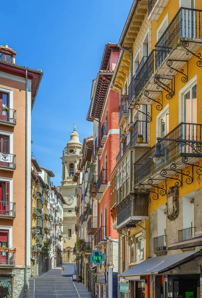 Street Pamplona City Center Navarre Spain — Stock Photo, Image