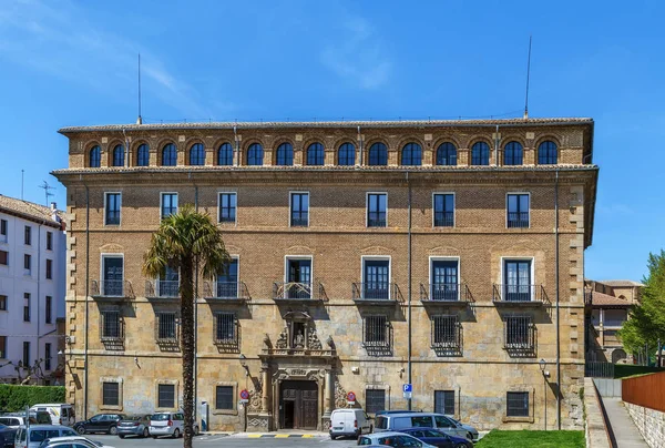 Palacio Episcopal Pamplona Edificio Barroco Del Siglo Xviii España — Foto de Stock