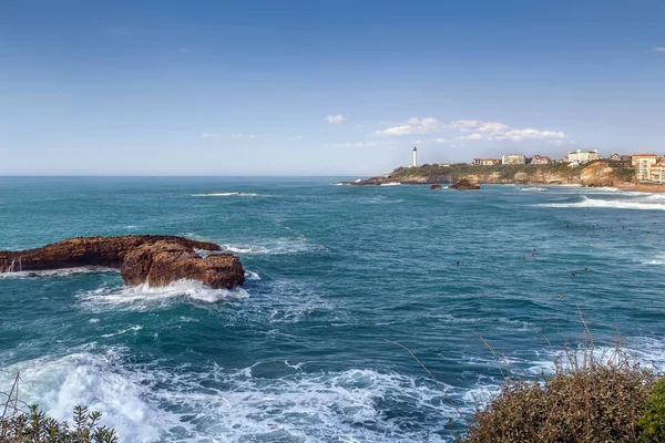 Bay of Biskay Biarritz, Fransa için buzlu