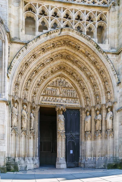 Cathedral Saint Andrew Almindeligvis Kendt Som Bordeaux Cathedral Romersk Katolsk - Stock-foto