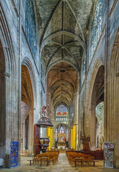 Basilika Michael Bordeaux Ist Eine Extravagante Gotische Kirche Bordeaux Frankreich — Stockfoto