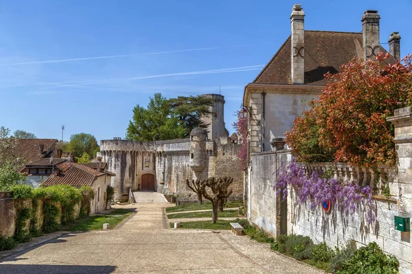 Chateau Bourdeilles Een Kasteel Gelegen Gemeente Het Franse Departement Dordogne — Stockfoto