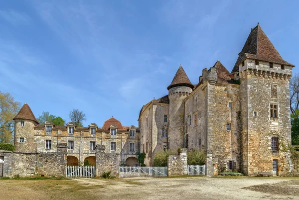 Chateau Marthonie Está Situado Ciudad Saint Jean Cole Departamento Francés — Foto de Stock