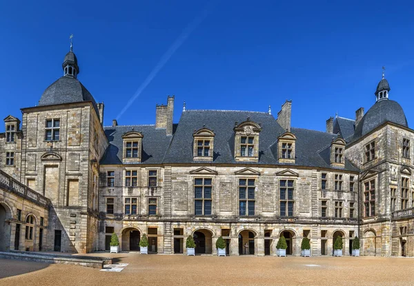 Chateau de Hautefort is French castle in Dordogne, France