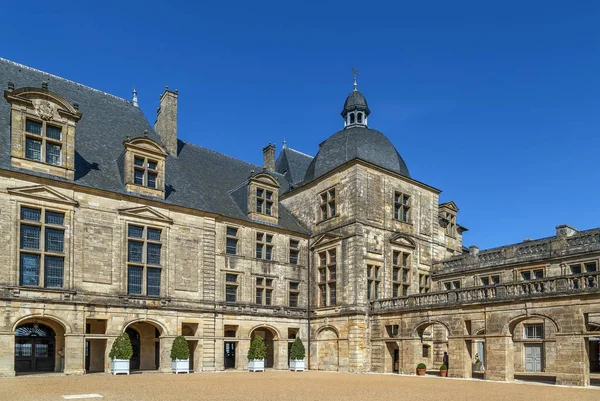 Chateau Hautefort Castillo Francés Dordoña Francia — Foto de Stock